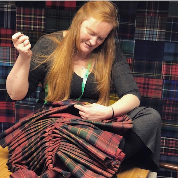 Hand Sewing a Kilt
