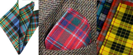 Tartan Pocket Handkerchiefs